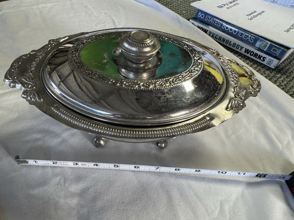 Vintage Covered Serving Dish